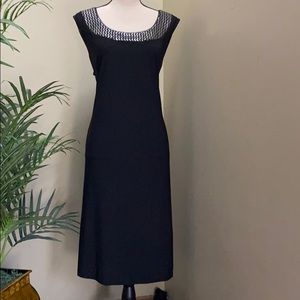 Black / silver shimmer dress and jacket.